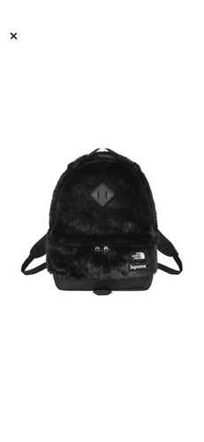 supreme faux fur backpack